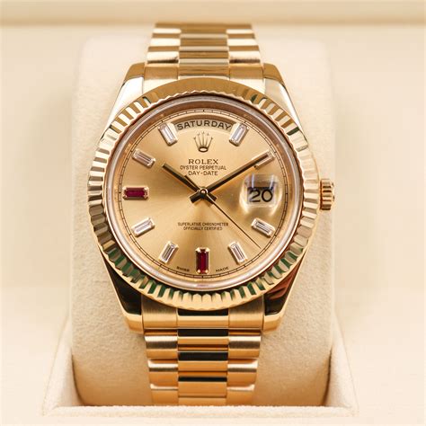 rolex day date 2 ruby dial|rolex day date price new.